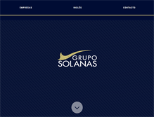 Tablet Screenshot of gruposolanas.com